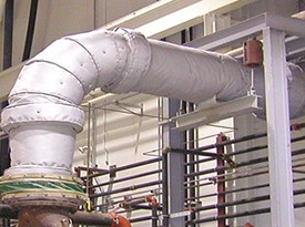 Acoustic Blanket High Temperature Pipe Lagging Noise Control