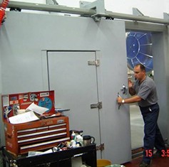 Acoustic Sliding Door Noise Control Sliding Door with Access Door Blast Resistant Door Fire Rated Door