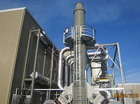 Industrial Fan Exhaust Stack Silencer System