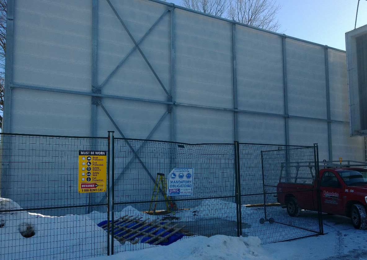 Noise Barrier Wall Acoustic Sound Barrier Wall Noise Control